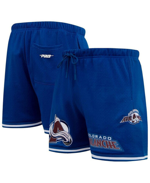 Men's Blue Colorado Avalanche Classic Mesh Shorts