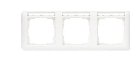 GIRA Standard 55 - White - Thermoplastic - Screwless - 80.7 mm - 223.3 mm - 1.14 cm