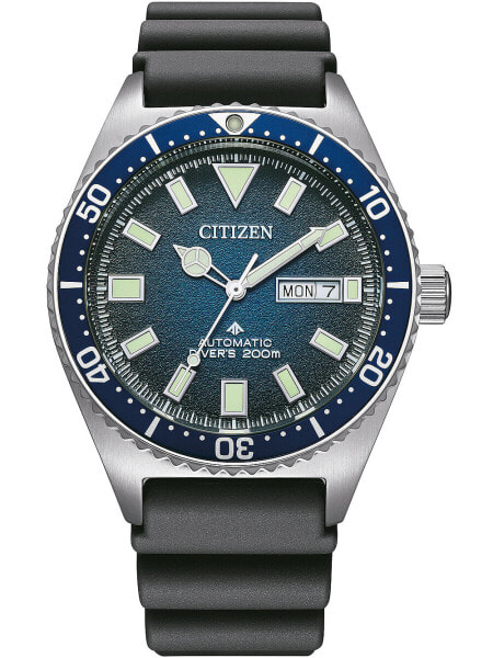 Часы и аксессуары Citizen Promaster NY0129-07L Marine Automatic Мужские наручные часы 41мм 20АТМ