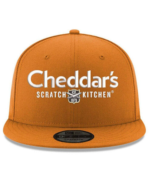 Men's Orange Kyle Busch 9FIFTY Cheddar's Adjustable Hat