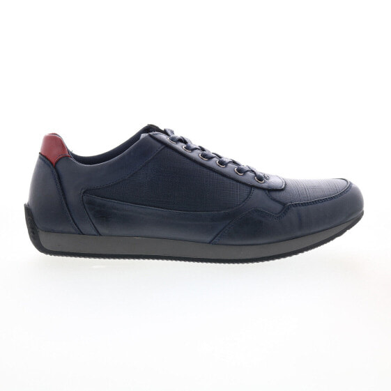 English Laundry Bradley EL2228L Mens Blue Leather Lifestyle Sneakers Shoes 12