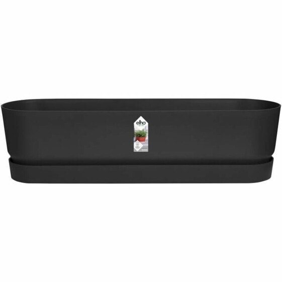 Ящик для цветов Elho Planter Black Plastic - 70 см