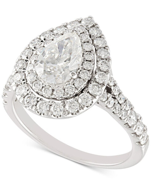 Кольцо Macy's Diamond Double Halo EDR20 Washington