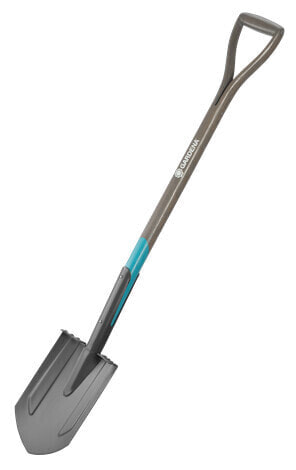 Gardena 17001-20 - Drainage shovel - Steel - Black - D-shaped - Monochromatic