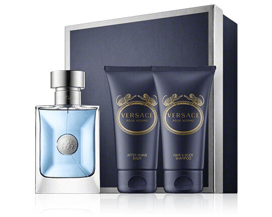 Versace pour Homme 50 ml EdT Set 2x Pflege