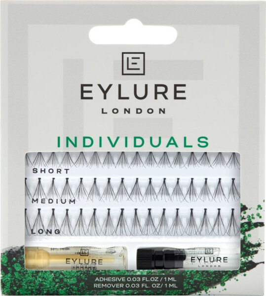 Ресницы купить Eylure EYLURE с клеем и средством для удаления INDIVIDUALS Mix