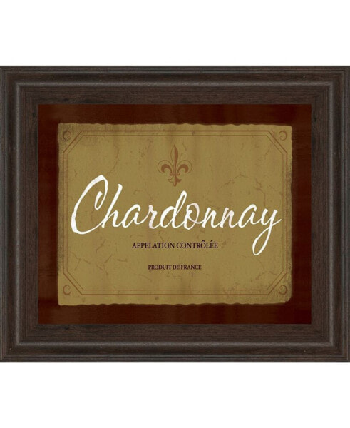 Chardonnay by Paola Viveiros Framed Print Wall Art, 22" x 26"