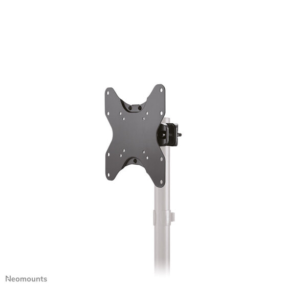 Neomounts TV pole mount, 58.4 cm (23"), 106.7 cm (42"), 75 x 75 mm, 200 x 200 mm, 15 - 10°, Black