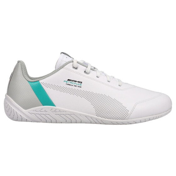 Puma Mapf1 Ridge Cat Lace Up Mens White Sneakers Casual Shoes 306650-05