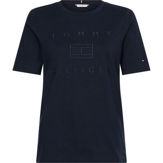 TOMMY HILFIGER Regular Metallic short sleeve T-shirt