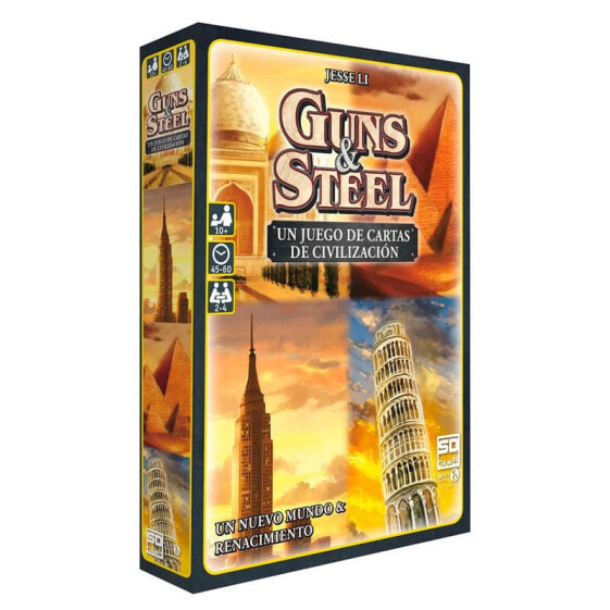 SD GAMES Guns&Steel Spanish Board Game