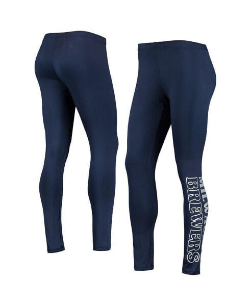 Women's Navy Milwaukee Brewers Stadium Leggings