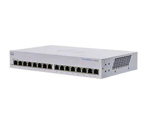 Cisco CBS110 - Unmanaged - L2 - Gigabit Ethernet (10/100/1000) - Full duplex - Rack mounting - 1U