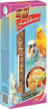 Витамины Vitapol Smakers для волнистых попугаев 3в1 Vitapol 130г