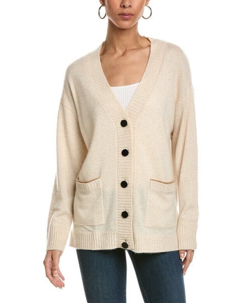 Brodie Cashmere Western Love Cashmere Cardigan Women's