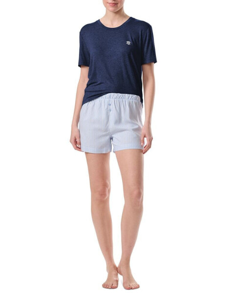 Пижама Tommy Hilfiger комплект женский 2-шт. Футболка и шорты
