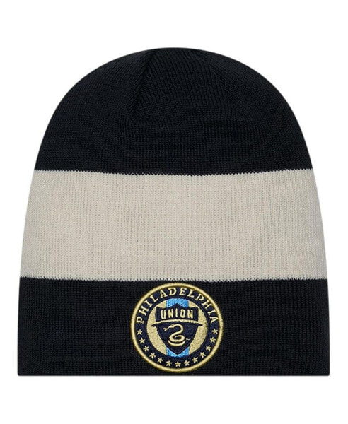 Головной убор коллекция Knit Beanie New Era Philadelphia Union 2024 синий для мужчин