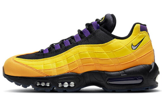Кроссовки Nike Air Max 95 NRG "Lakers" Желто-фиолетовые мужские