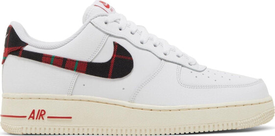 [DV0789-100] Mens Nike Air Force 1 Low '07 LV8 'Tartan Plaid White University Re