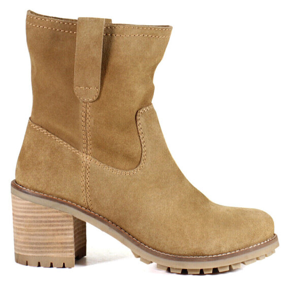 Diba True Khloee May Round Toe Pull On Womens Beige Casual Boots 87816-282