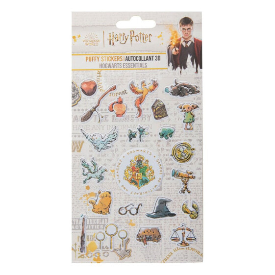 CINEREPLICAS Harry Potter Puffy Sticker Hogwarts Essentials