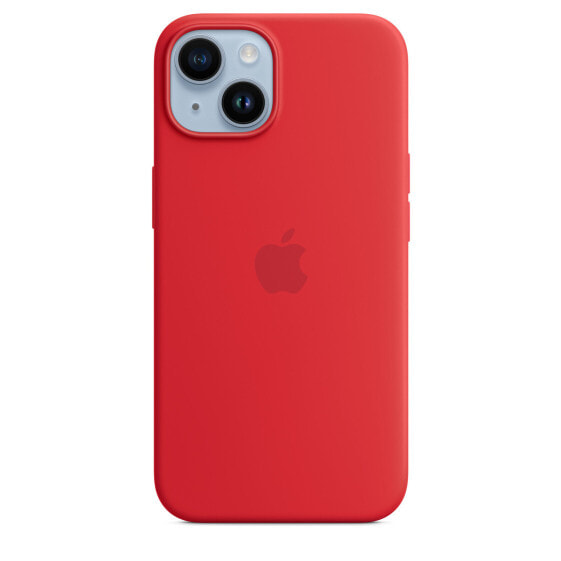 Apple iPhone 14 Silicone Case with MagSafe - (PRODUCT)RED - Cover - Apple - iPhone 14 - 15.5 cm (6.1") - Red
