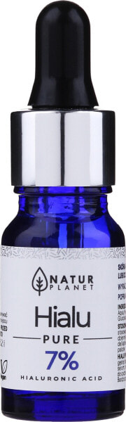 Gesichtsserum mit 7% Hyaluronsäure - Natur Planet Hialu-Pure Forte 7% Hyaluronic Acid 10 ml