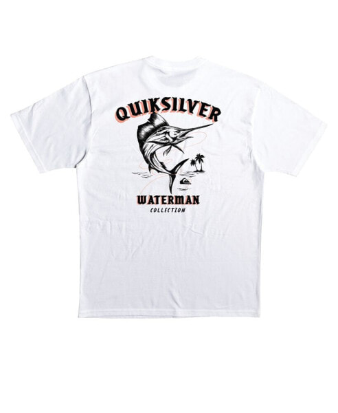 Quiksilver Men's Fish On Short Sleeves T-shirt