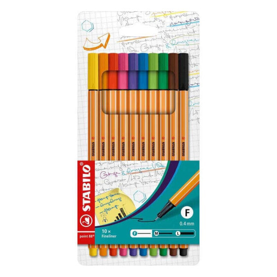 STABILO Point 88 marker pen 10 units