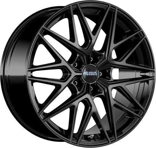 Колесный диск литой Berlin Wheels BW01 black 8.5x19 ET45 - LK5/112 ML66.6