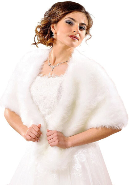 Cape Poncho Cape Stole Bridal Stole Bridal Cape Fur Stole Bride Wedding Fur Fur