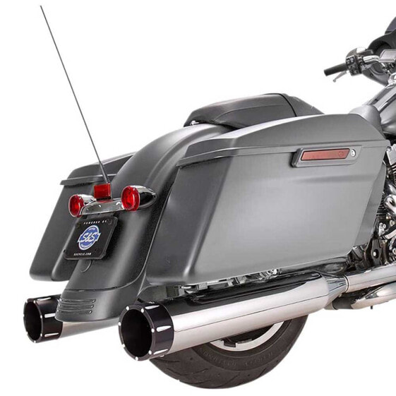S&S CYCLE MK45 Tracer Harley Davidson FLHR 1750 ABS Road King 107 22 Ref:550-0863 Slip On Muffler