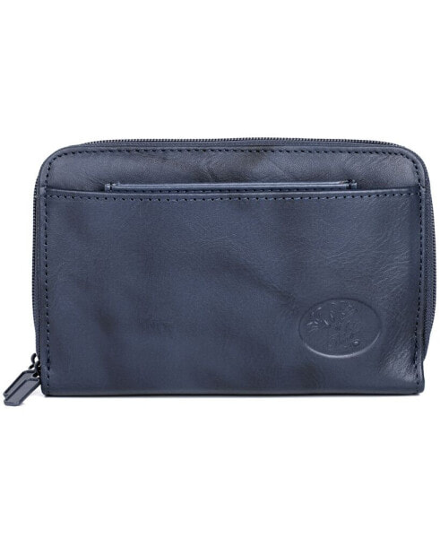 Women's Heiress Double Zip Organizer Wallet