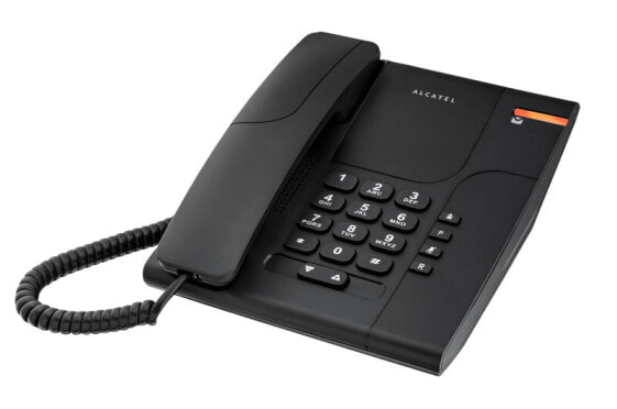 Alcatel Temporis 180 - Analog/DECT telephone - Black