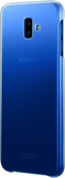 Чехол для смартфона Samsung Градиент J6+ Голубой (EF-AJ610CLEGWW)