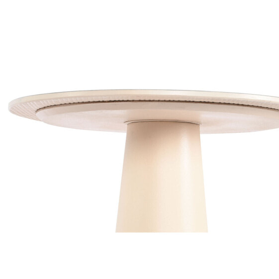 Вспомогательный стол Home ESPRIT Белый Бежевый Светло-коричневый Металл Керамика 40 x 40 x 72 cm