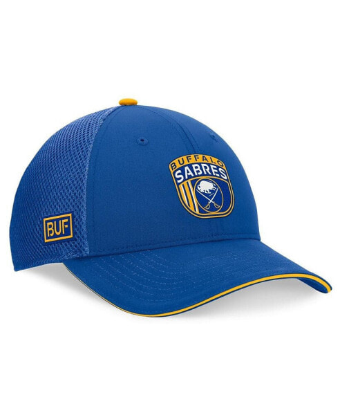 Men's Royal Buffalo Sabres 2024 NHL Draft on Stage Trucker Adjustable Hat