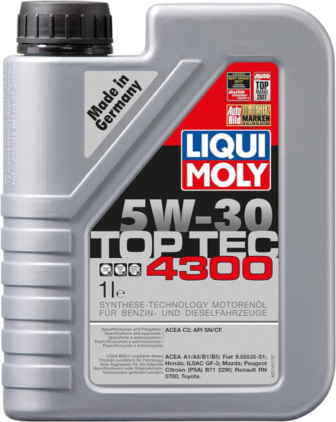 Liqui Moly Top Tec 4300 engine oil 5W-30