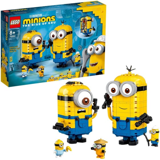 Игрушка LEGO Minions 75311: Логово Миньонов для детей