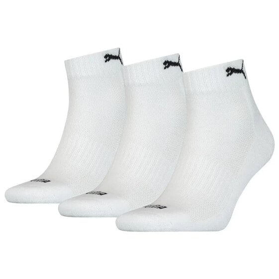 PUMA Cushioned Quarter short socks 3 pairs