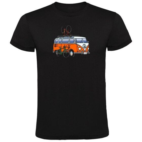 KRUSKIS Hippie Van Bike short sleeve T-shirt