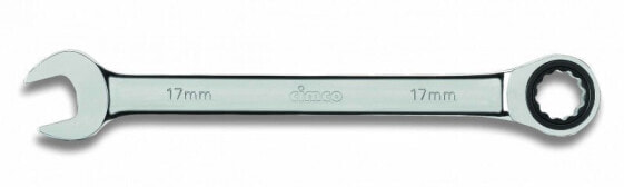 Cimco 112517 - 17 mm - Chrome - Chromium-vanadium steel - Chrome - Glossy - 15°