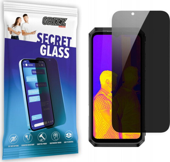 GrizzGlass Szkło prywatyzujące GrizzGlass SecretGlass Ulefone Power Armor 13