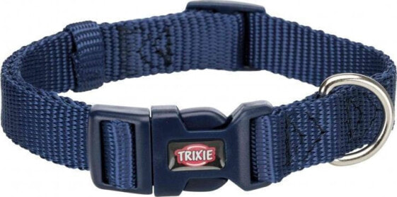 Trixie Obroża Premium, S: 25–40 cm/15 mm, indygo