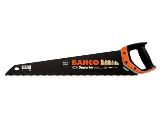 Bahco 2600-22-XT-HP - Rip saw - Wood - Black,Stainless steel - Black/Orange - 55 cm - 540 g