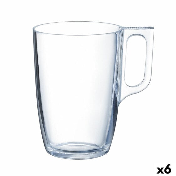 Чашка стеклянная Luminarc Прозрачный (320 ml) (6 штук)