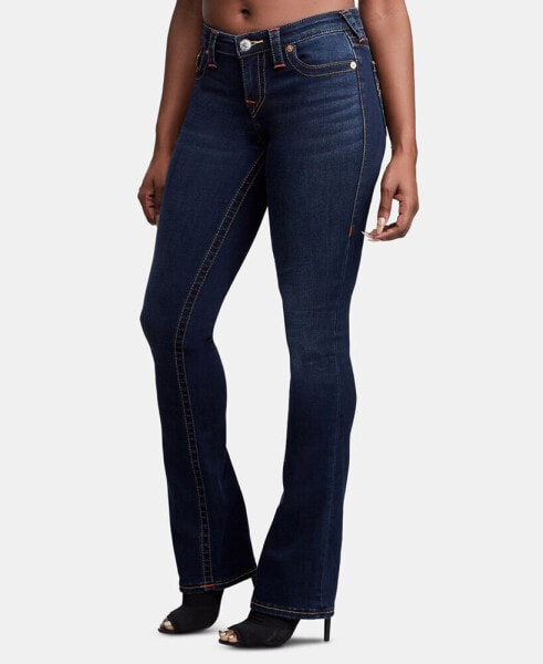 Becca Stretchy Mid Rise Bootcut Jeans