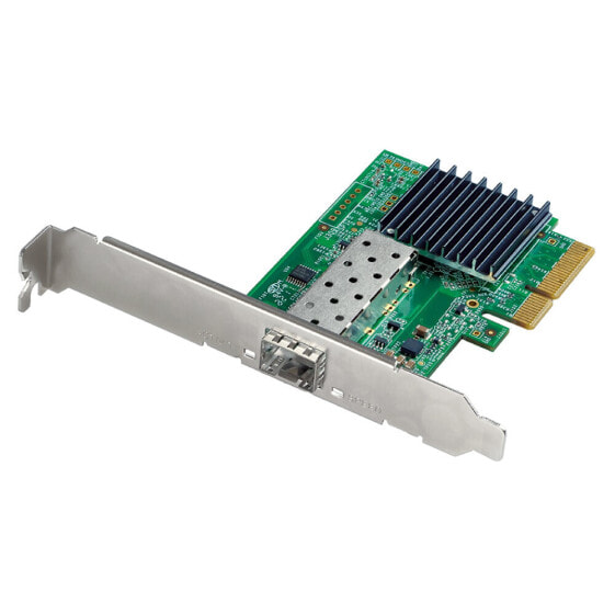 Edimax EN-9320SFP+ V2 - Internal - Wired - PCI Express - Fiber - 10000 Mbit/s - Green - Grey
