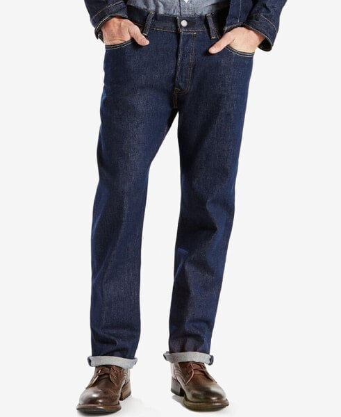 Men's 501® Original Fit Button Fly Stretch Jeans