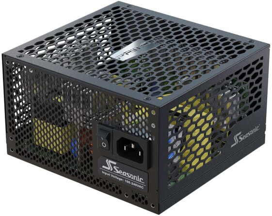 Блок питания ПК Seasonic Prime TX-750, 750W 80+ Titanium, Full Modular, Fan Control in Fanless, Silent, and Cooling Mode, 12 Year Warranty, Perfect Power Supply for Gaming and High-Performance Systems, SSR-750TR.